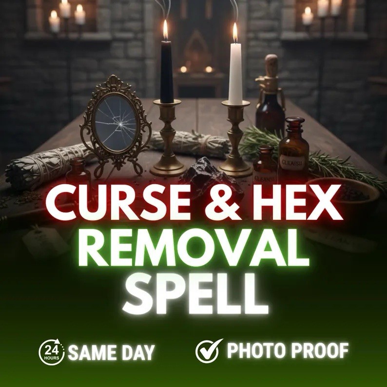 Curse & Hex Removal Spell Service Same Day Photo Proof