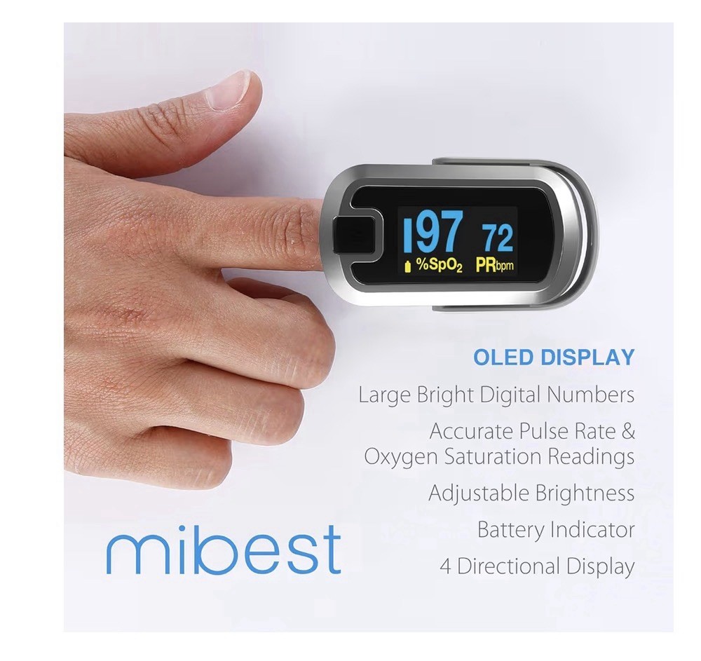 MIBES OLED Finger Pulse Oximeter