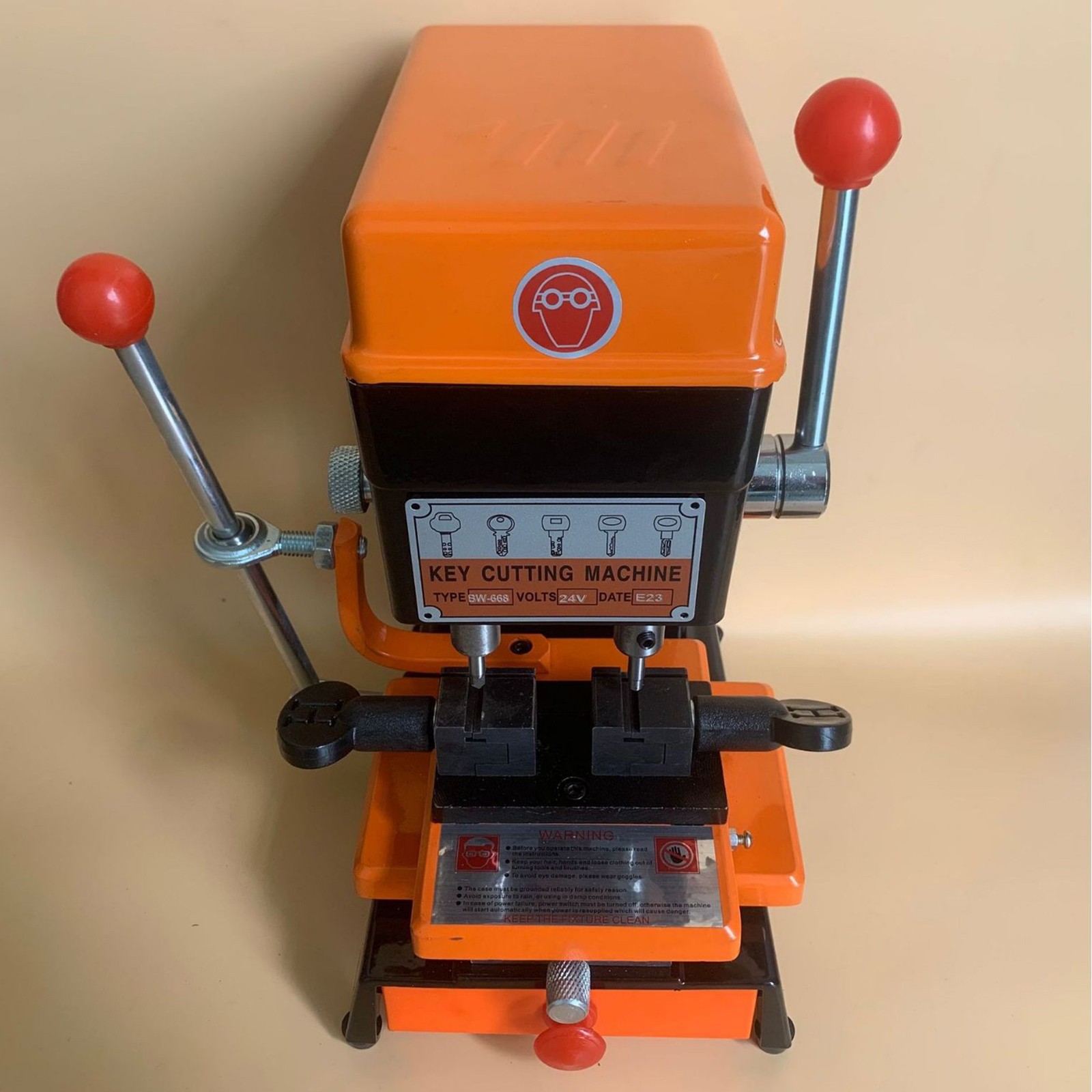 Key Cutting duplicating Machine Cutter Car Key Copier Locksmith Tools---