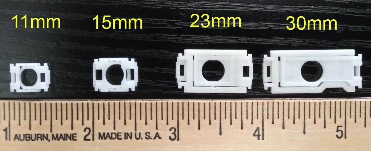 Logitech K740 REPLACEMENT WHITE CLIP only for Wired Illuminated Keyboard y-uy95 