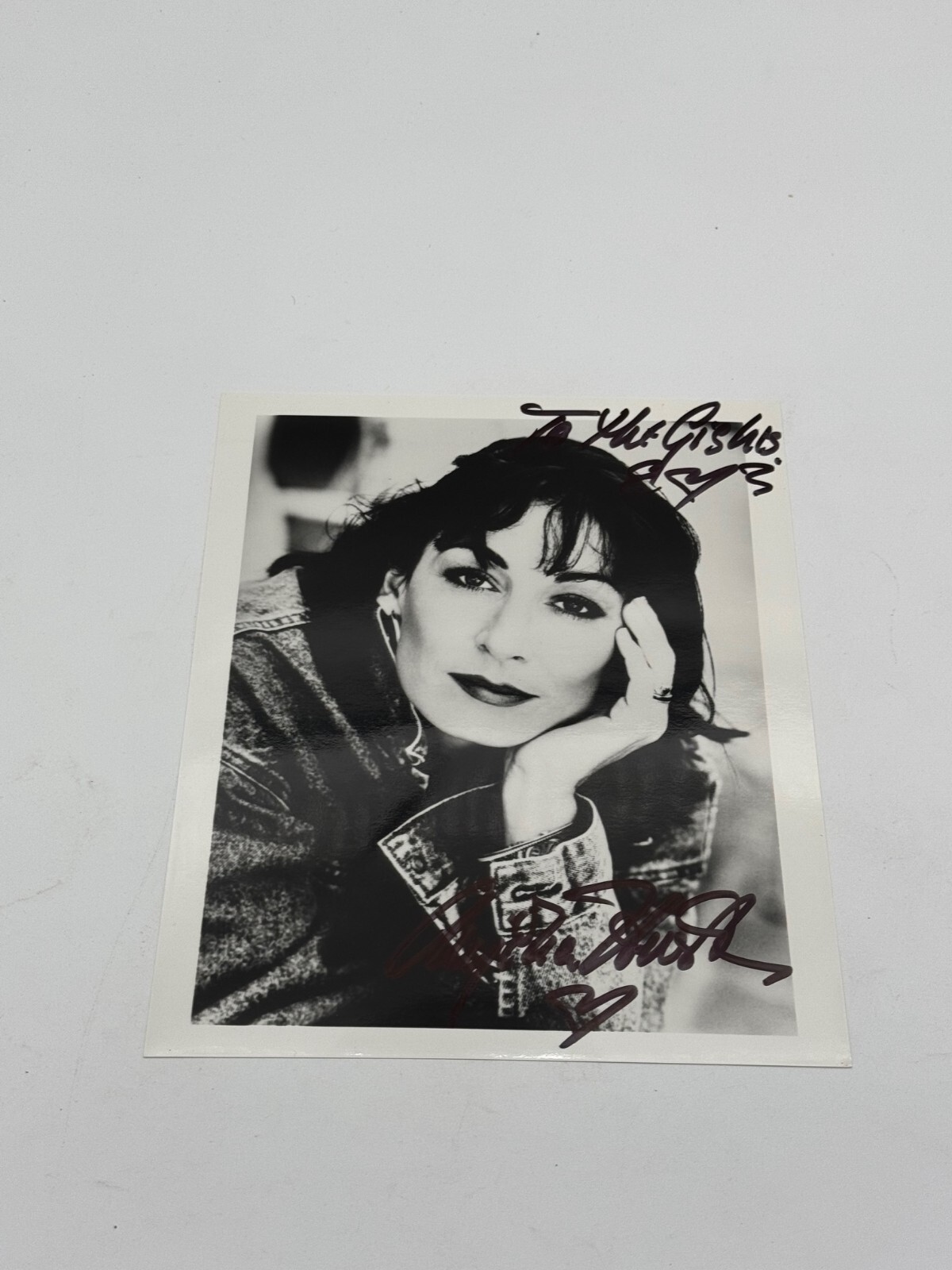 Angelica Houston Autographed Signed Photo with inscription Actress