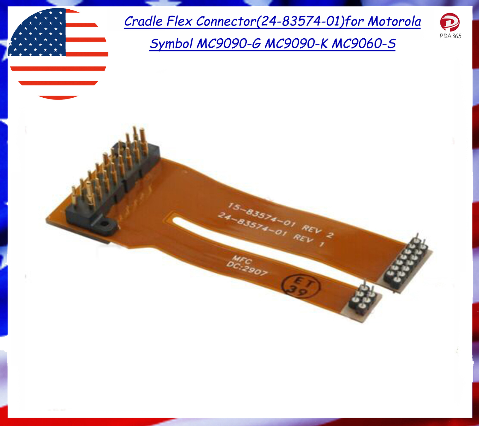 Cradle Flex Connector(24-83574-01)for  Symbol MC9090-G MC9090-K MC9060-S