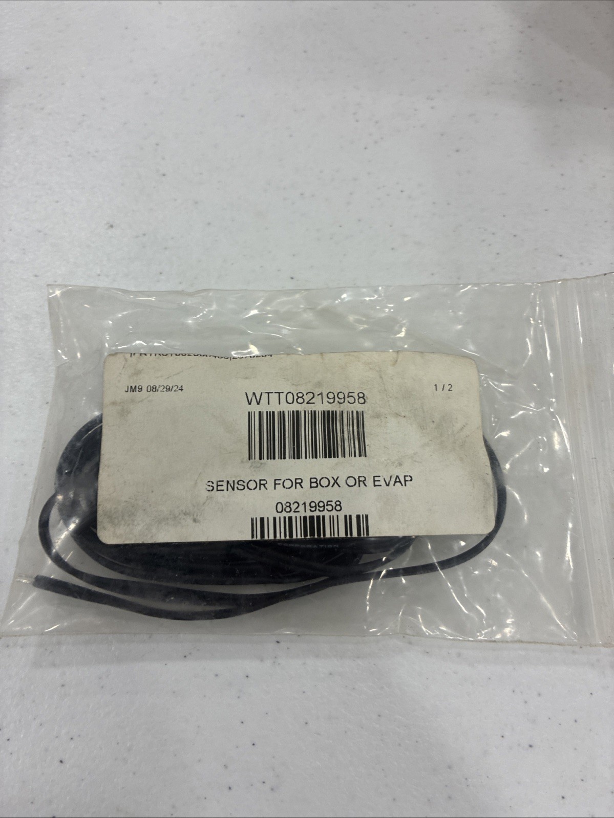 Witt Refrigeration 08219958 Sensor For Box Or Evap WTT08219958