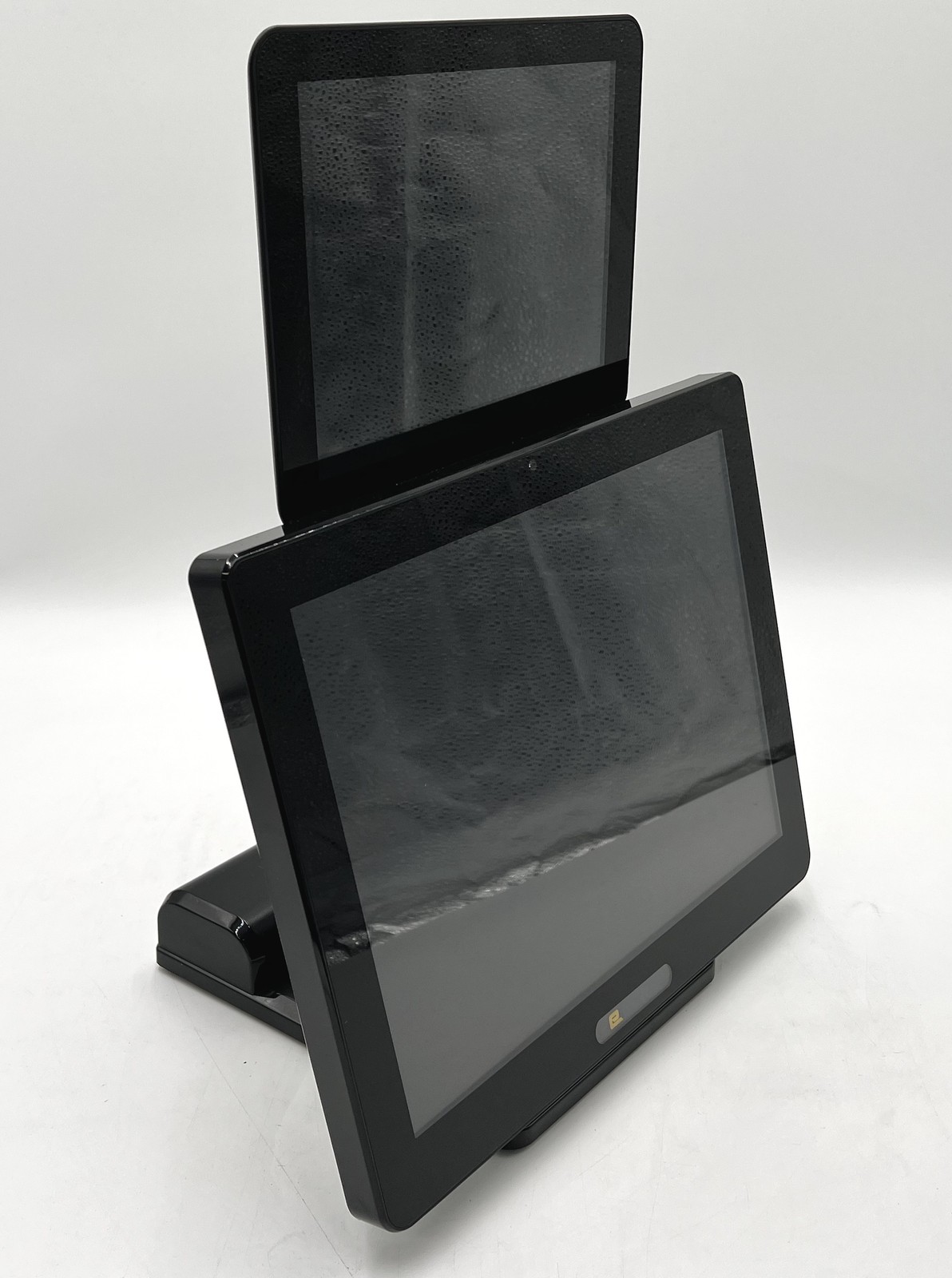 ECRS Freedom Panel Touchscreen POS w/ Small Screen Attached *No OS or HDD/SSD*