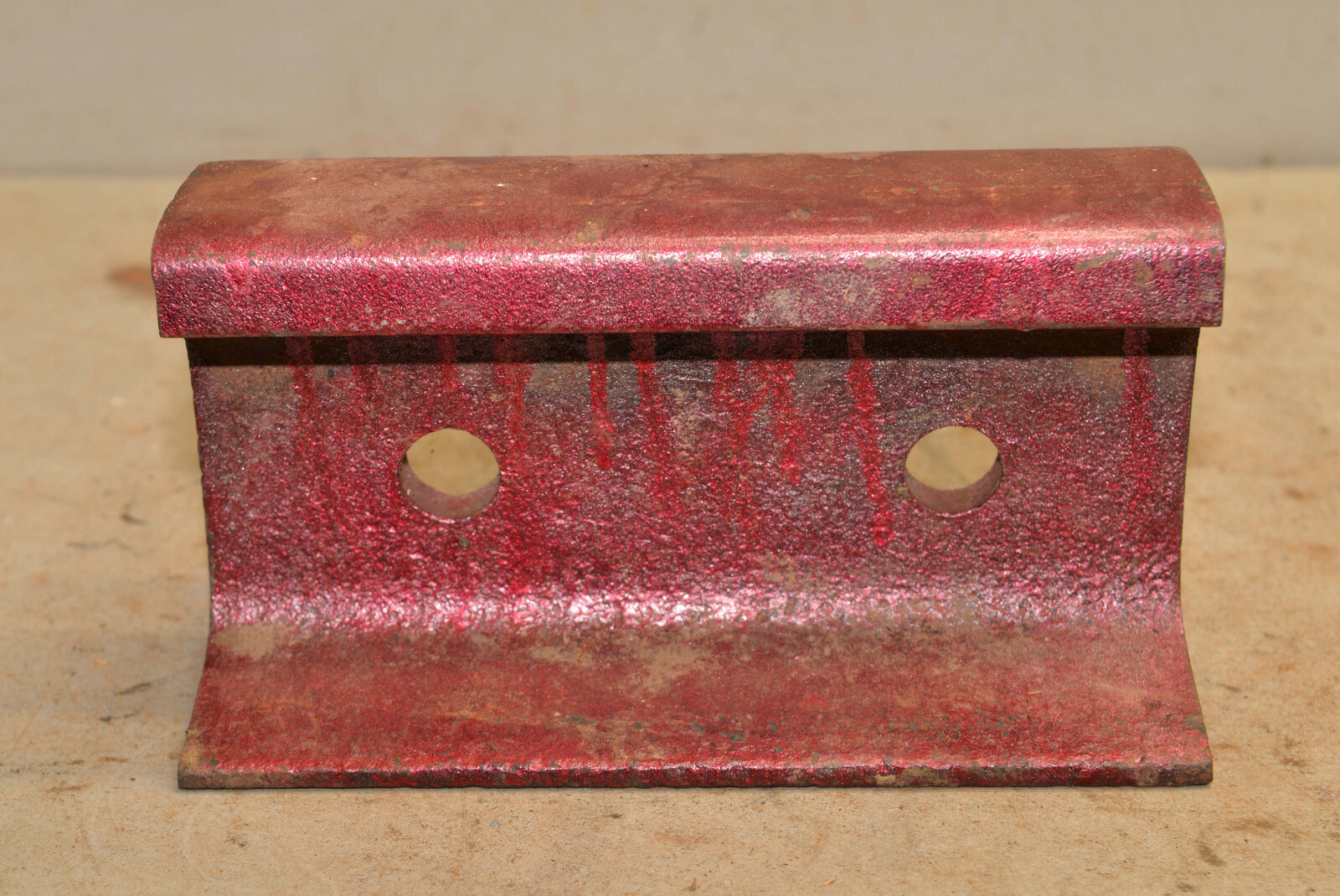 30 lbs railroad track blacksmith bench anvil vintage jewelry making tool