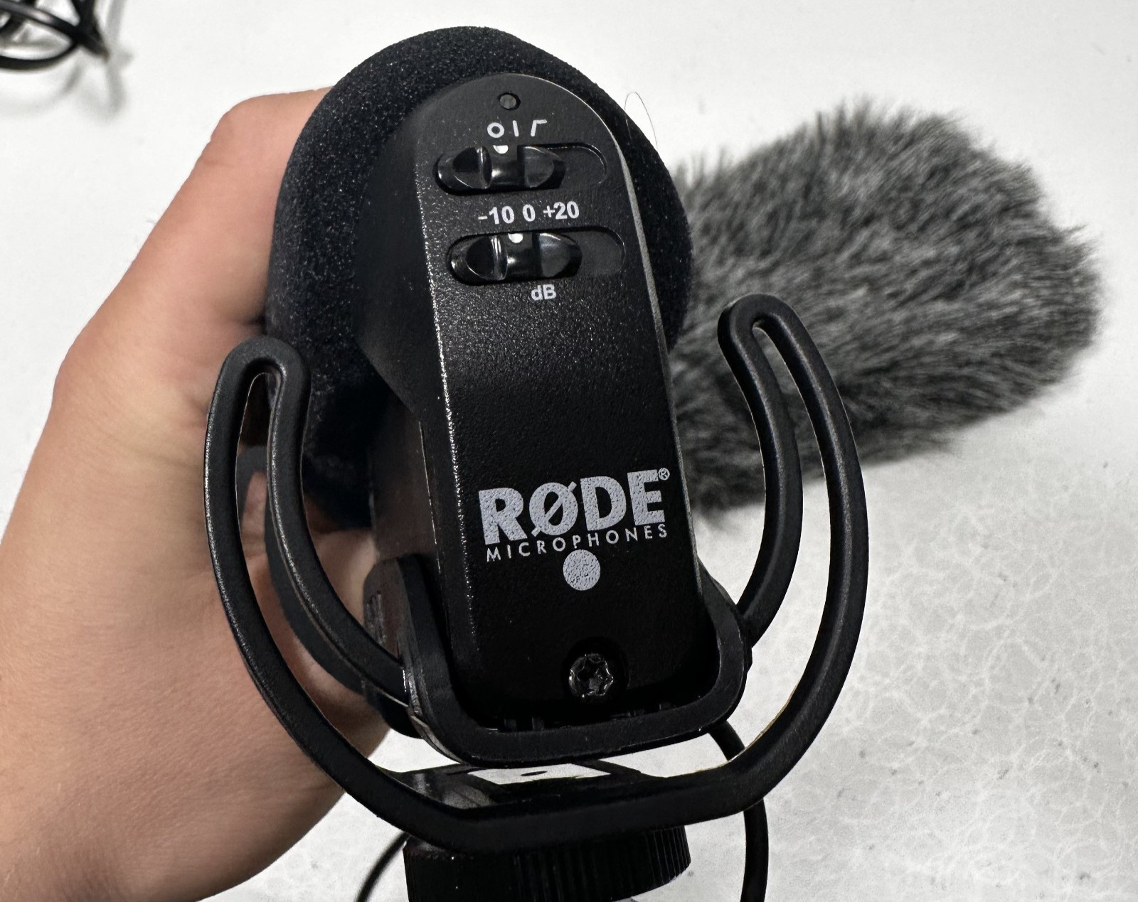 Rode VideoMic Pro On-Camera Shotgun Microphone DeadCat Windshield Foam Perfect