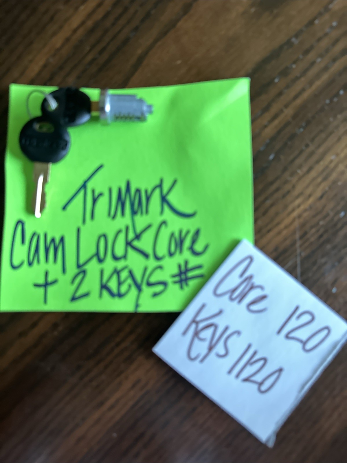NEW Trimark Cam Lock Core w/Keys 120/1120 RV -Motorhome - Camper