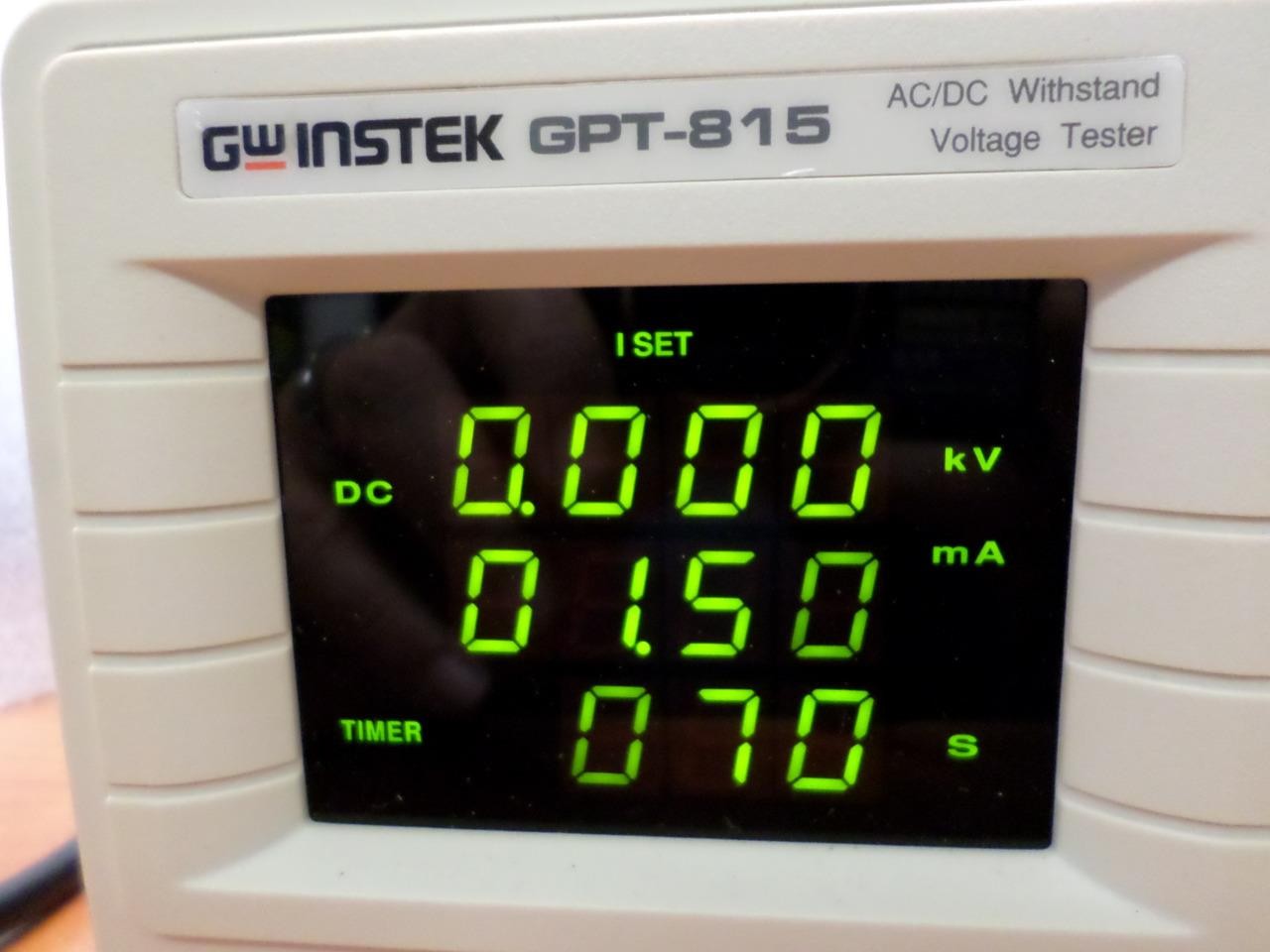 GW Instek GPT815 Electrical Safety Tester