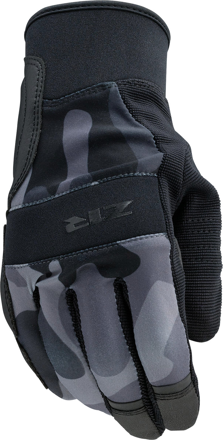 Z1R Billet Gloves - Camo Black/Gray - Small 3330-7560