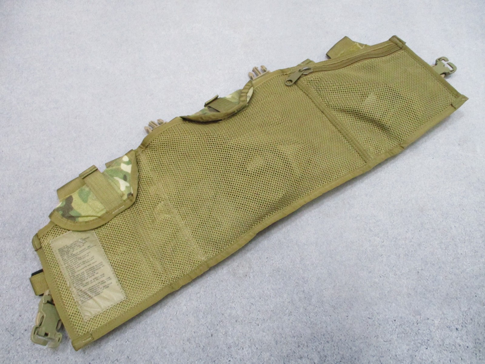 MULTICAM USGI TACTICAL ASSAULT PANEL TAP CHEST RIG MOLLE VEST SHOULDER HARNESS