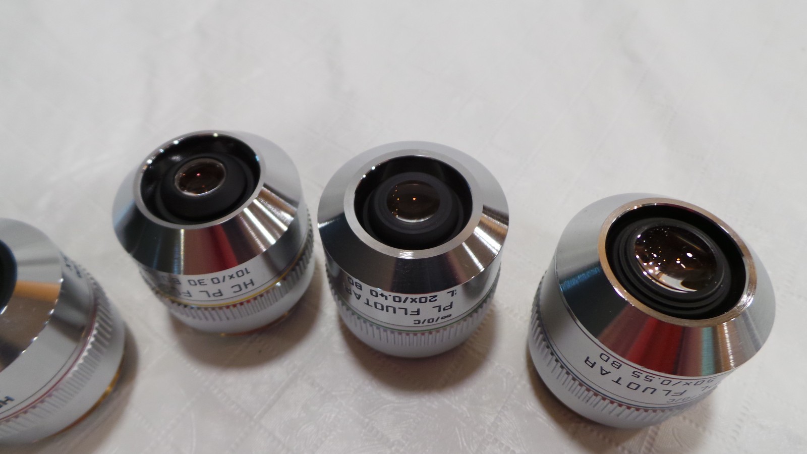 Leica HC PL FLUOTAR BD / PL Fluotar BD Objective Lens SET***