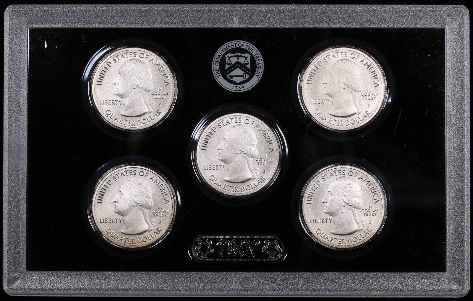 225th Anniversary Enhanced Uncirculated Coin Set #B539