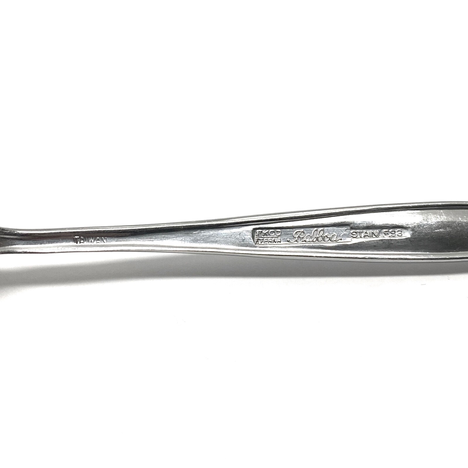 Ekco Eterna BALBOA Stainless Glossy Geometric Pattern Silverware Flatware CHOICE