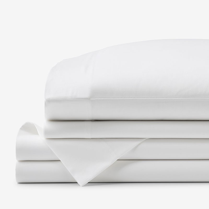 Sateen Classic Smooth Solid Bed Sheet Set-TheCompanyStore|61731