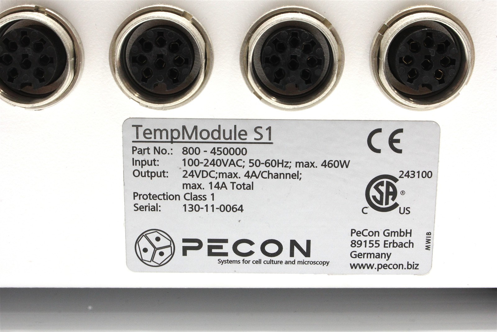 Zeiss Pecon TempModule S for AXIO Observer Microscope Unit2
