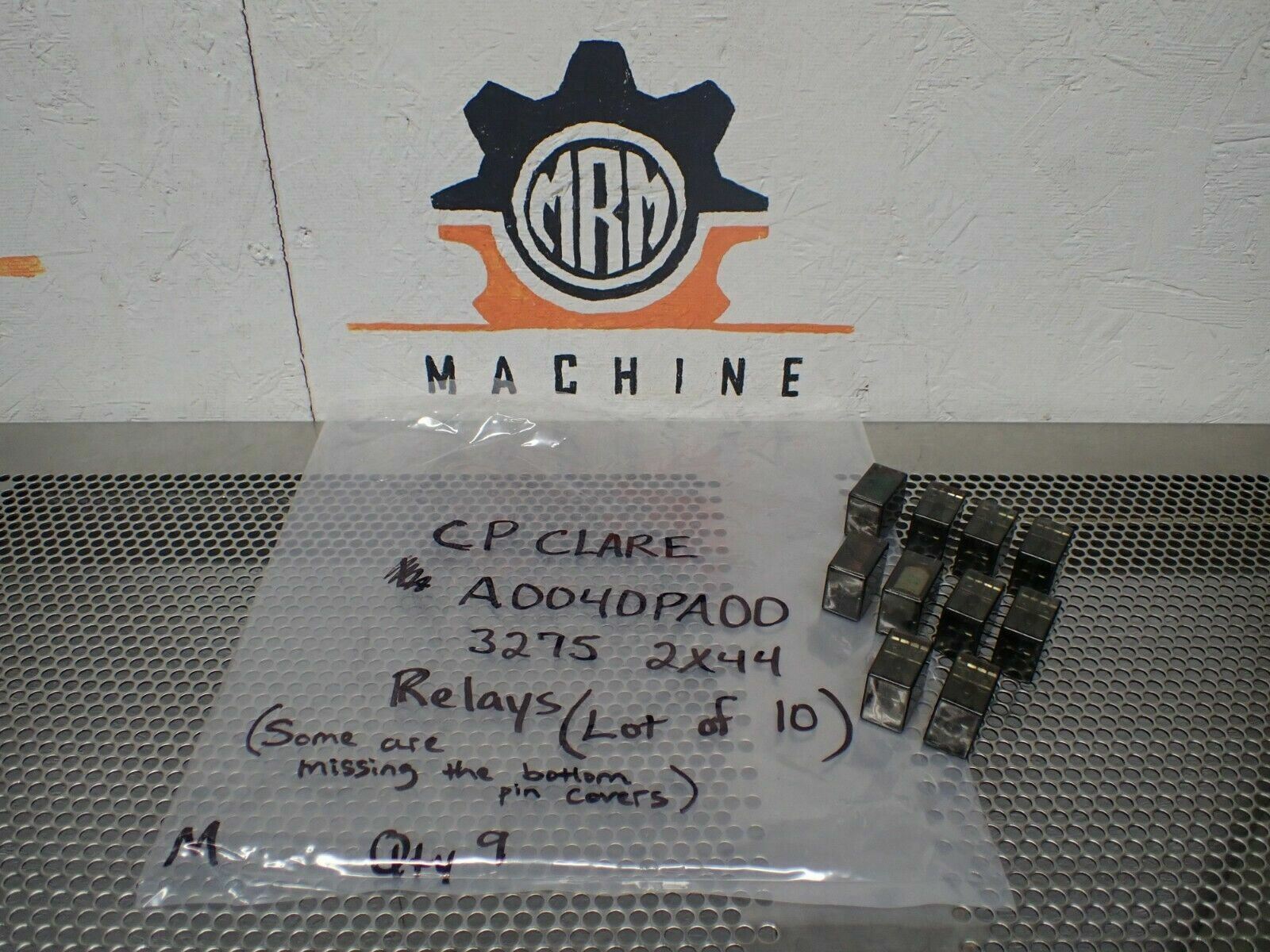 CP Clare A0040PA00 3275 2X44 Relays Used With Warranty (Lot of 10) See All Pics