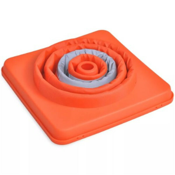18" Multi-Purpose Collapsible Safety Cone Reflecting Tape Flasher