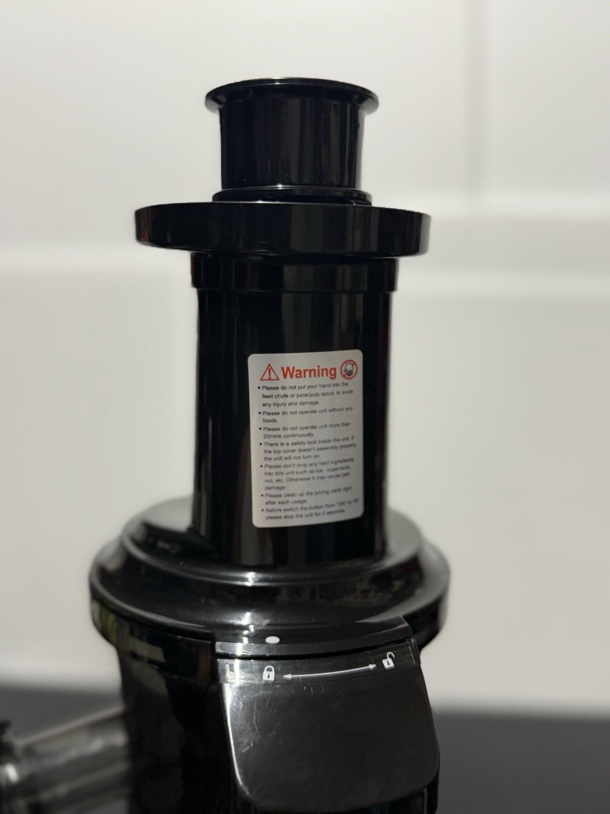 TEC Slow Masticating Juicer SJE-021 Cold Press Juice Extractor 200W Tested