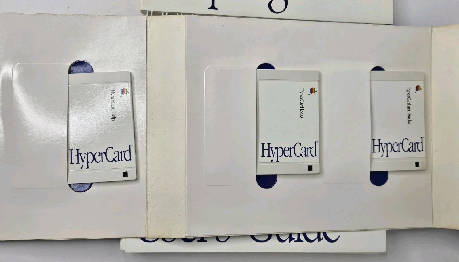 Apple HyperCard Users Guide, HyperTalk Beginners Guide, Program Disks 3.5"