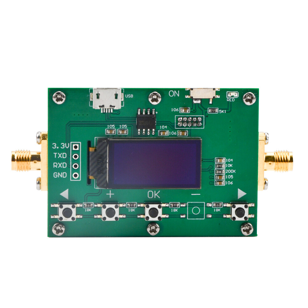 Digital Attenuator 30DB Step 0.25DB OLED Pogrammable Attenuator Module 6Ghz RF