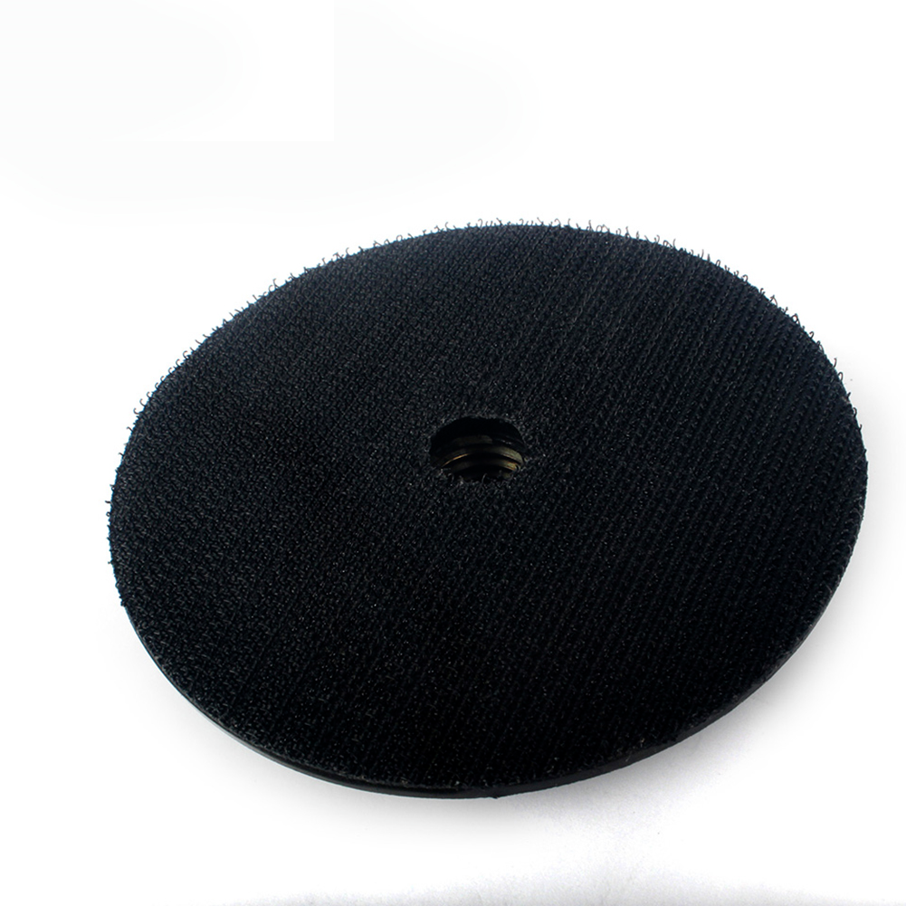 Rubber Backing Pad 3.5" Extra Flexible Backer Pad Hook Loop Backer 5/8" 11