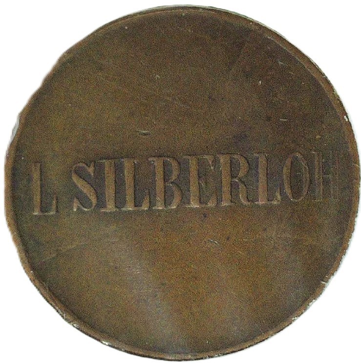 Denmark - VINTAGE L SILBERLOH TOKEN - ST. KJOEMAGERGADE - 23 mm - EC 2331
