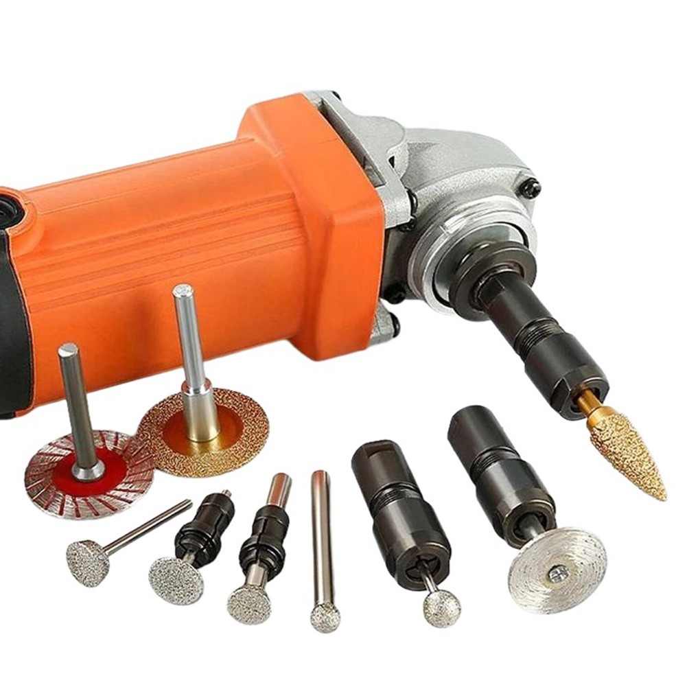 2pc Angle Grinder Modified Adapter Easy Installation High Carbon Steel