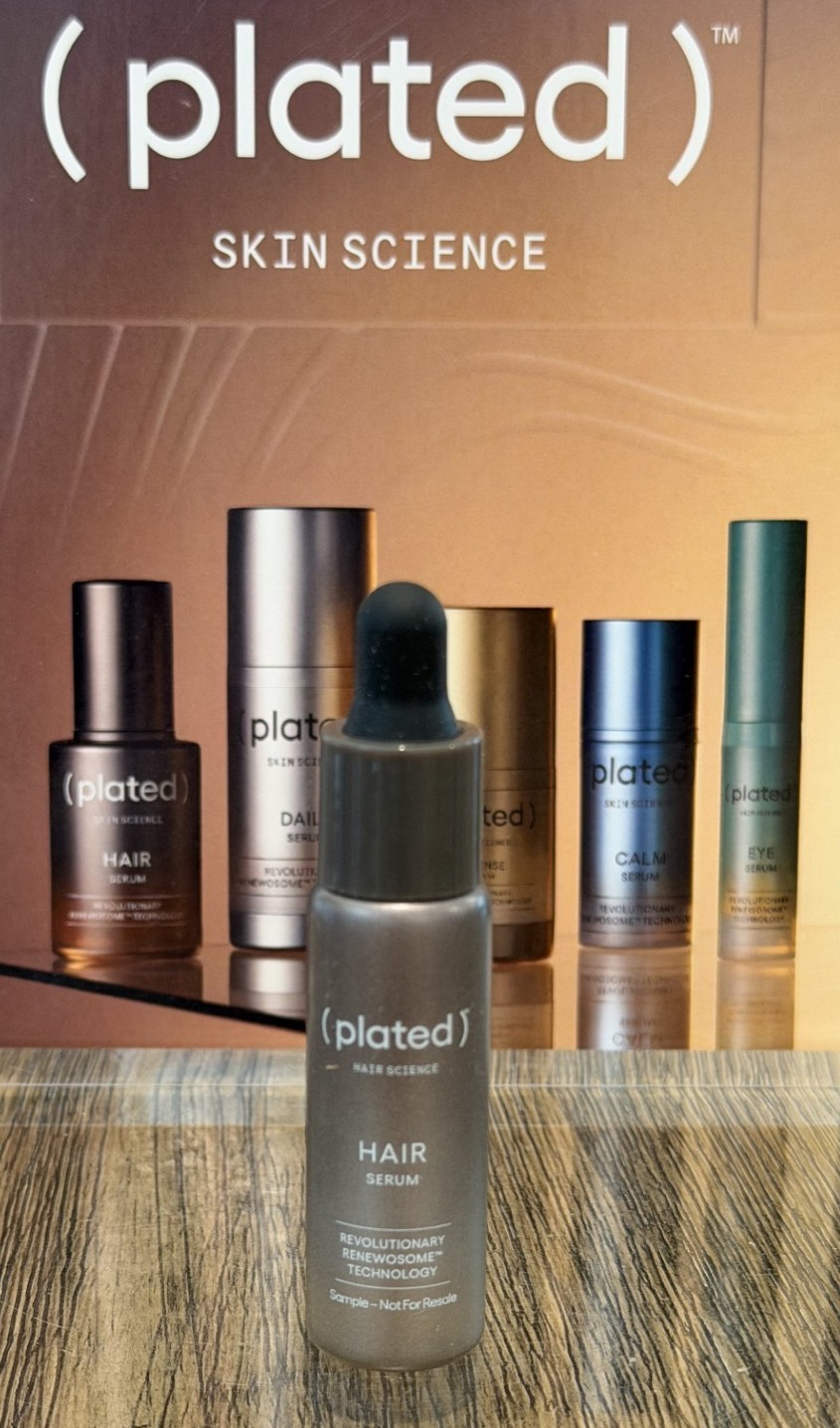 Plated Skincare Hair Serum 7.5ml exp 2028 NO BOX FREE SHIPPING