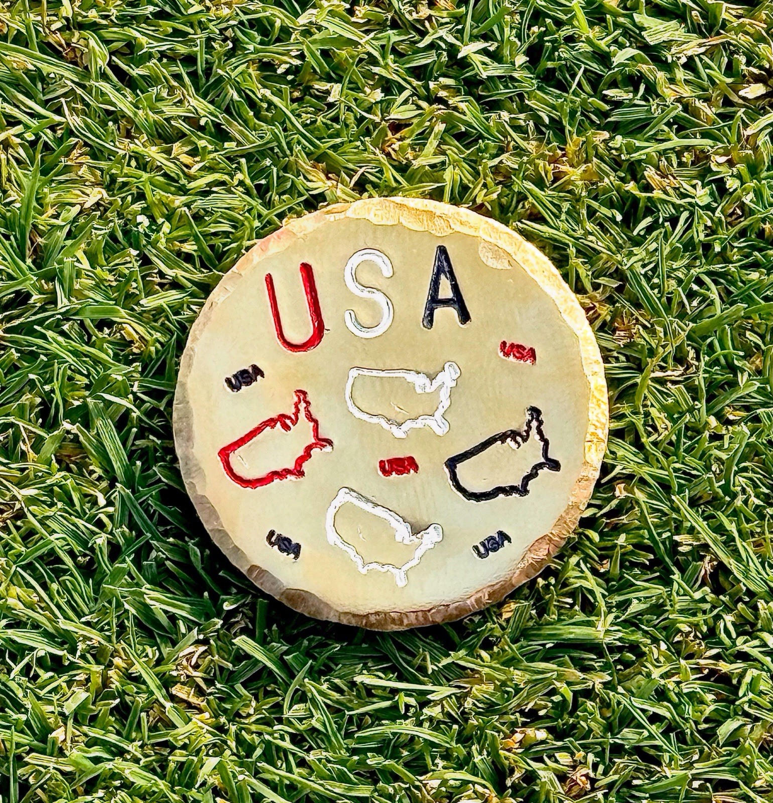 Feather & Forge Golf—Custom Ball Mark YOUR DESIGN See Options—Handmade/Stamped