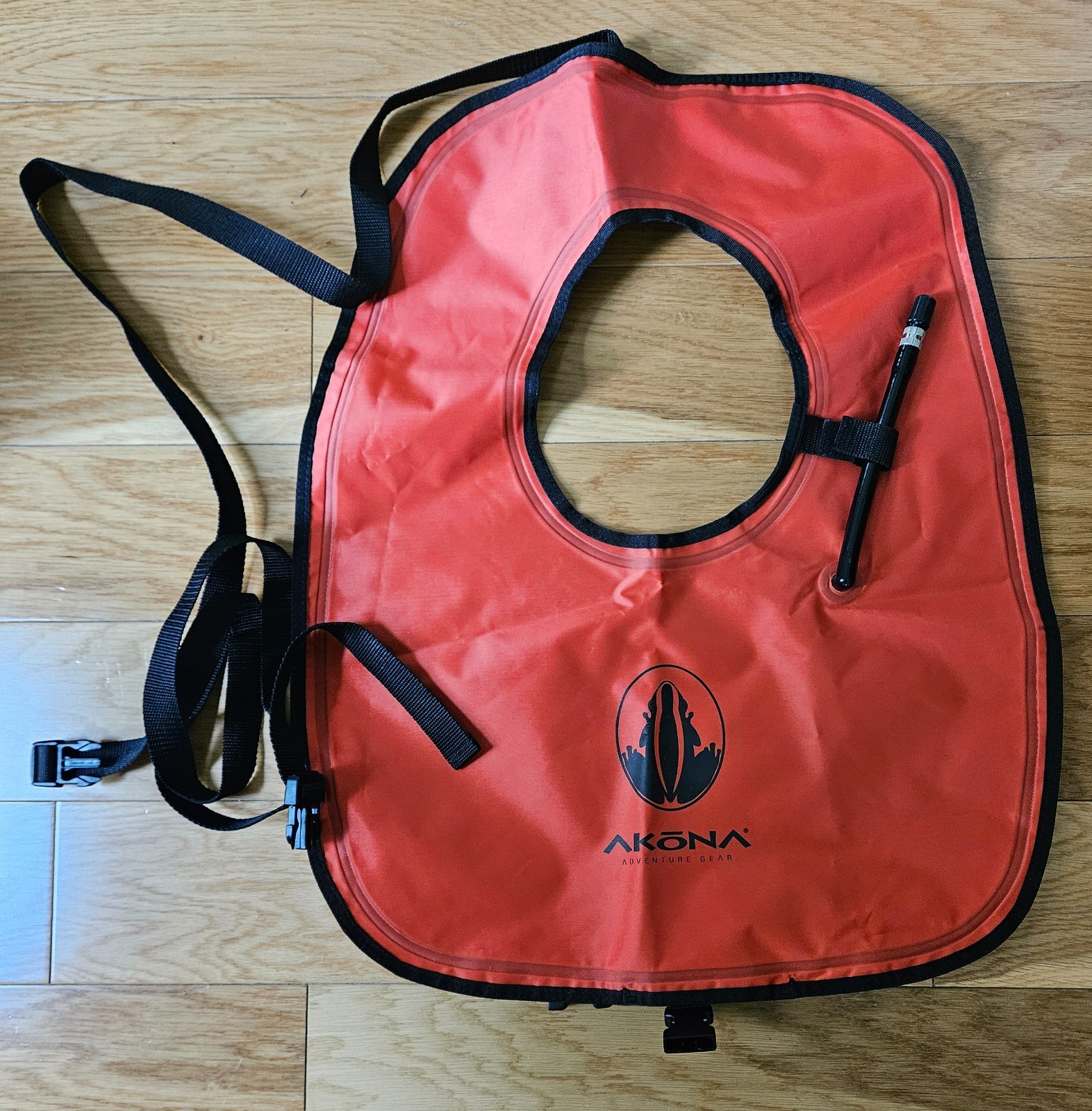 Akona Adventure Gear Inflatable Snorkeling Vest Orange Adult New w/o Tags