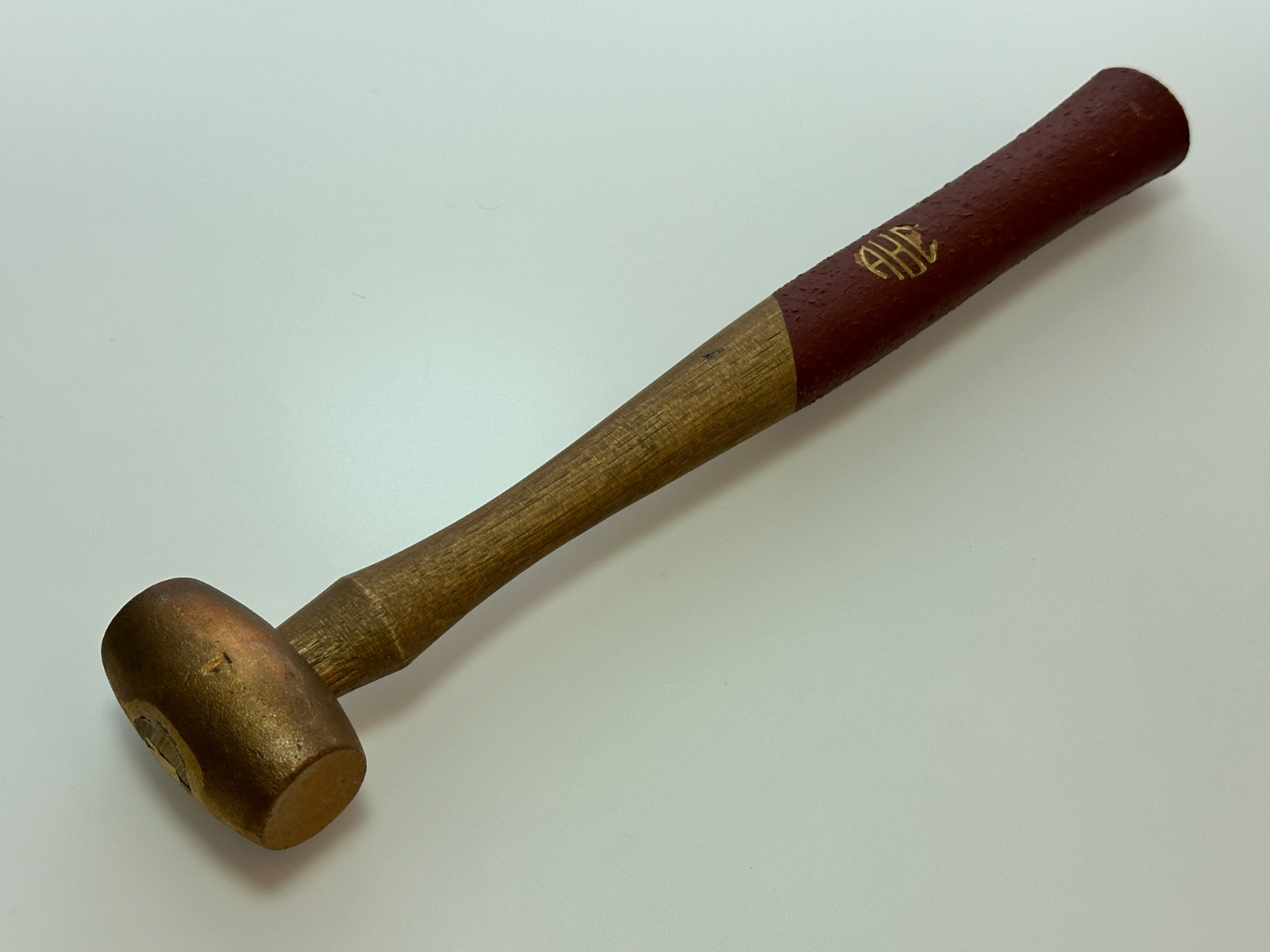 ABC Tools USA 1lb. Non-Spark Non-Marring Copper Hammer Wood Handle NEW Old Stock
