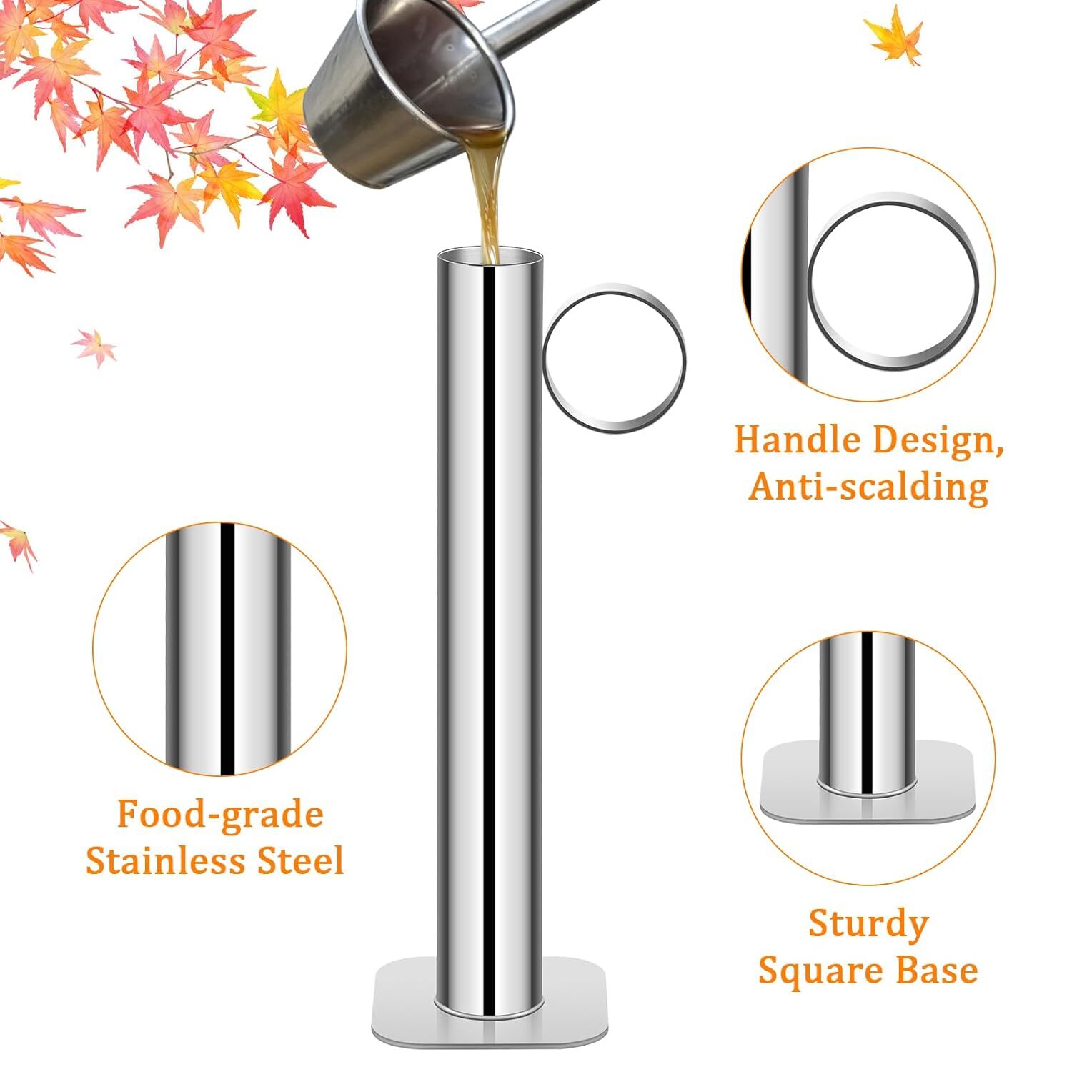 EIHFHIE Maple Syrup Hydrometer Test Cup Kit, High Accuracy Hydrometer Maple S...