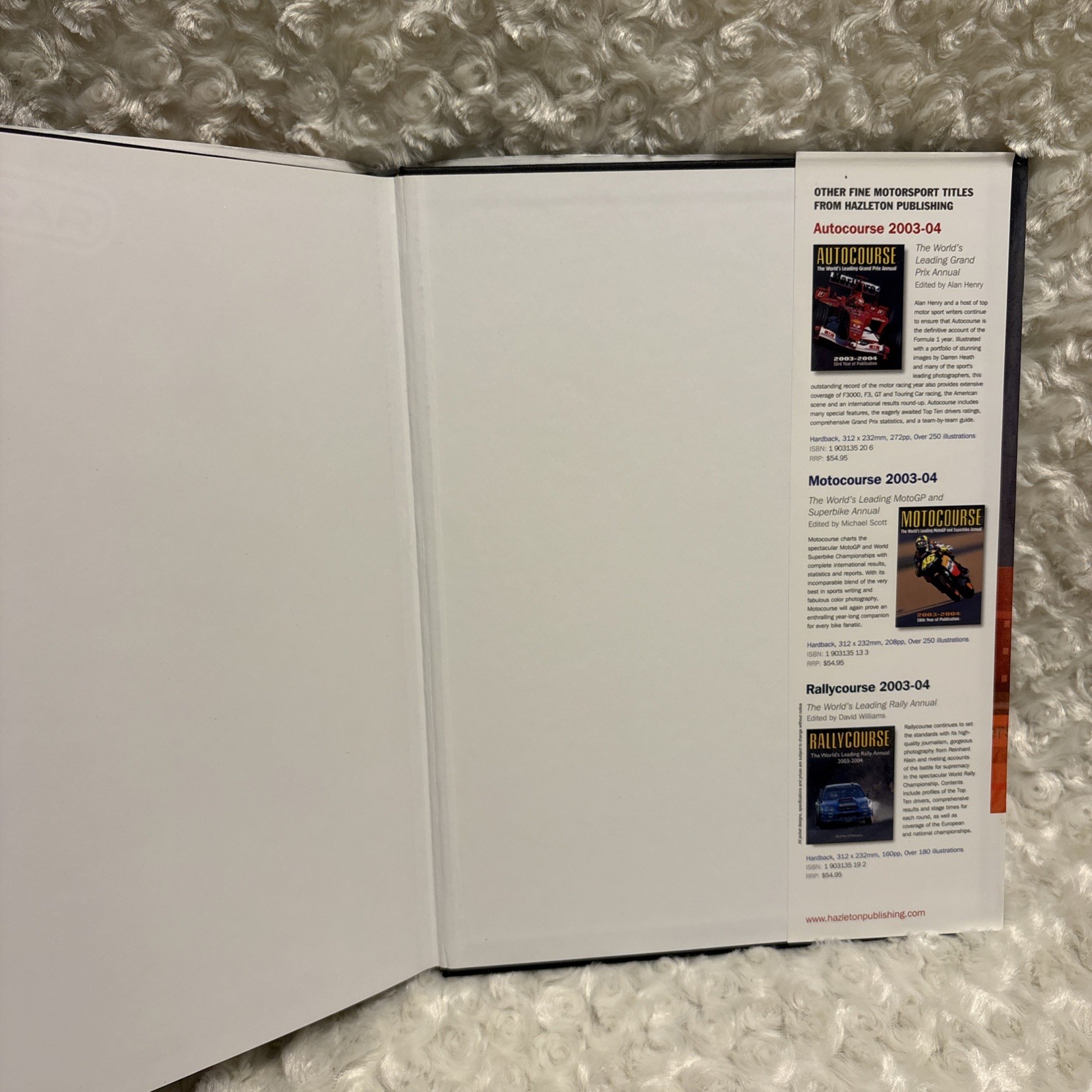 Autocourse Official Champ Car Yearbook 2003-2004 Tracy