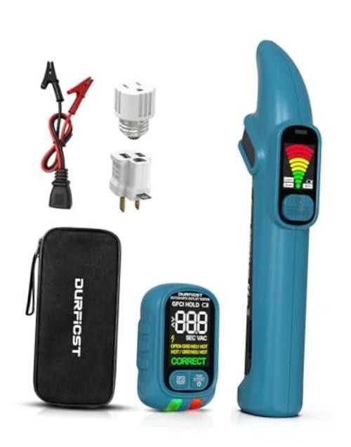 Circuit Breaker Finder Tool with Electrical GFCI Outlet Tester, NCV DCT330KIT