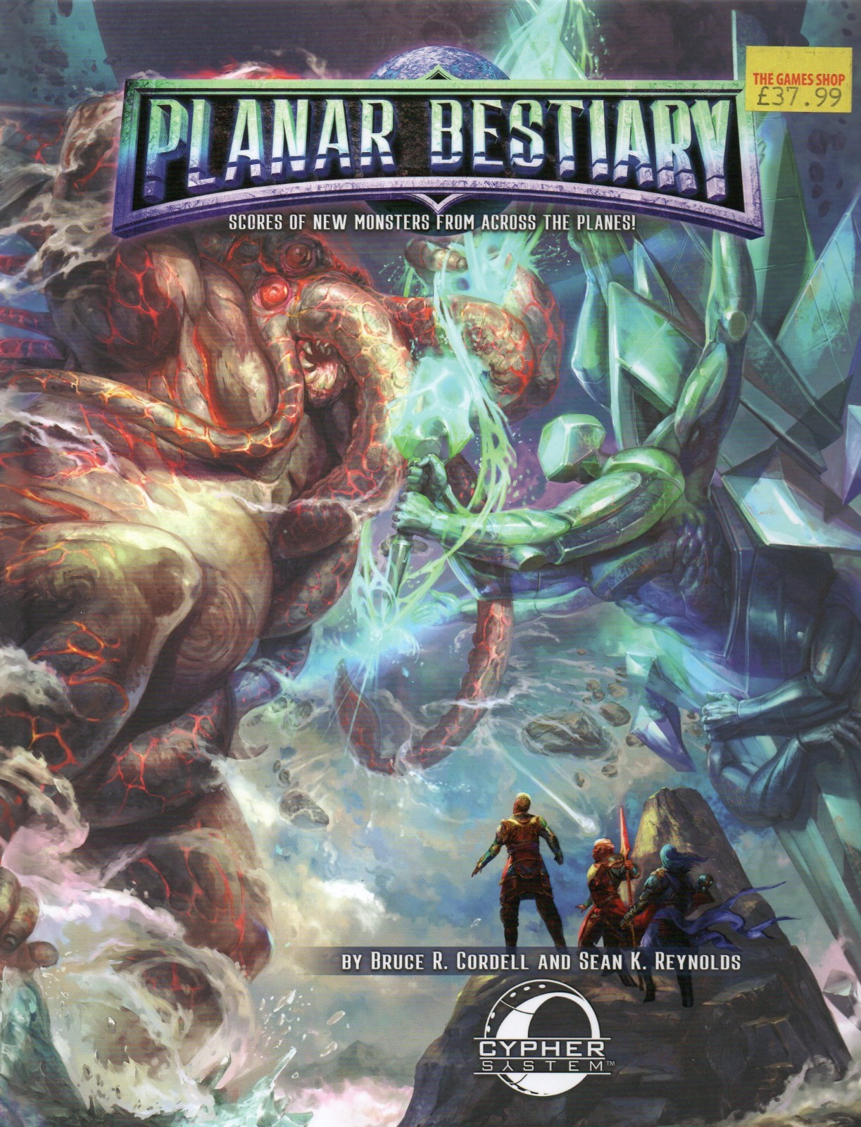 Planar Bestiary RPG  supplement hard cover book