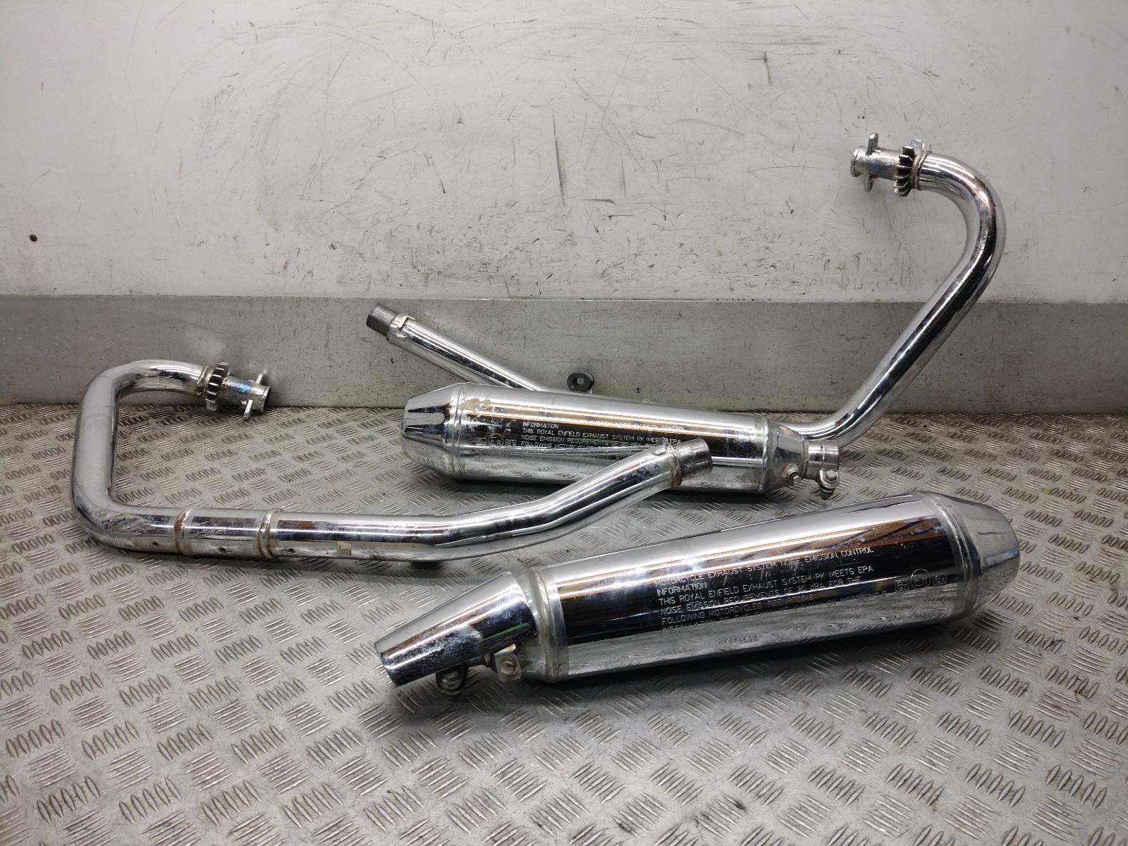 2019 ROYAL ENFIELD INTERCEPTOR INTERCEPTOR 650 EXHAUST SYSTEM