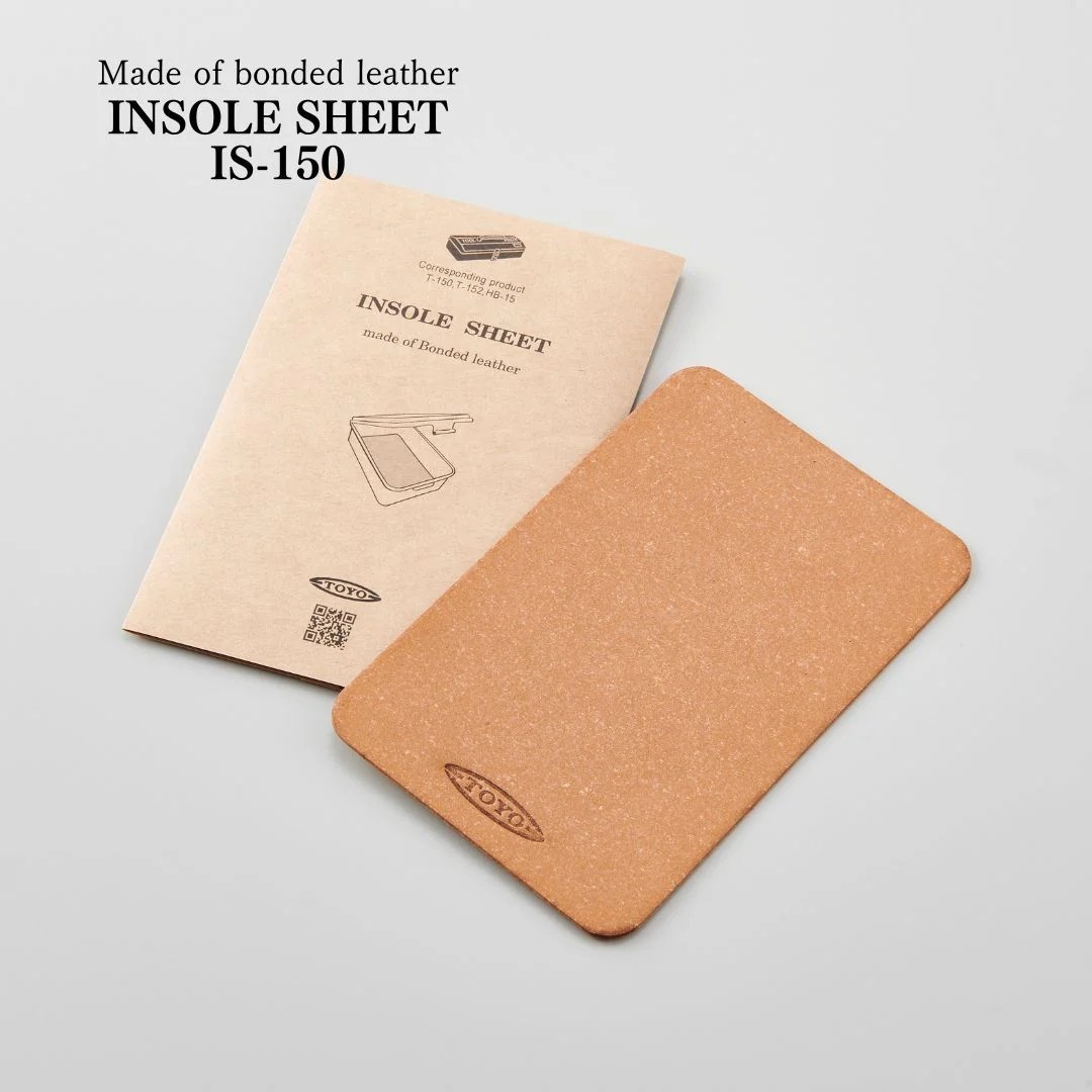 [US Tax Paid] TOYO Steel IS-150 Bonded Leather Insole Sheet for T-150 & T-152