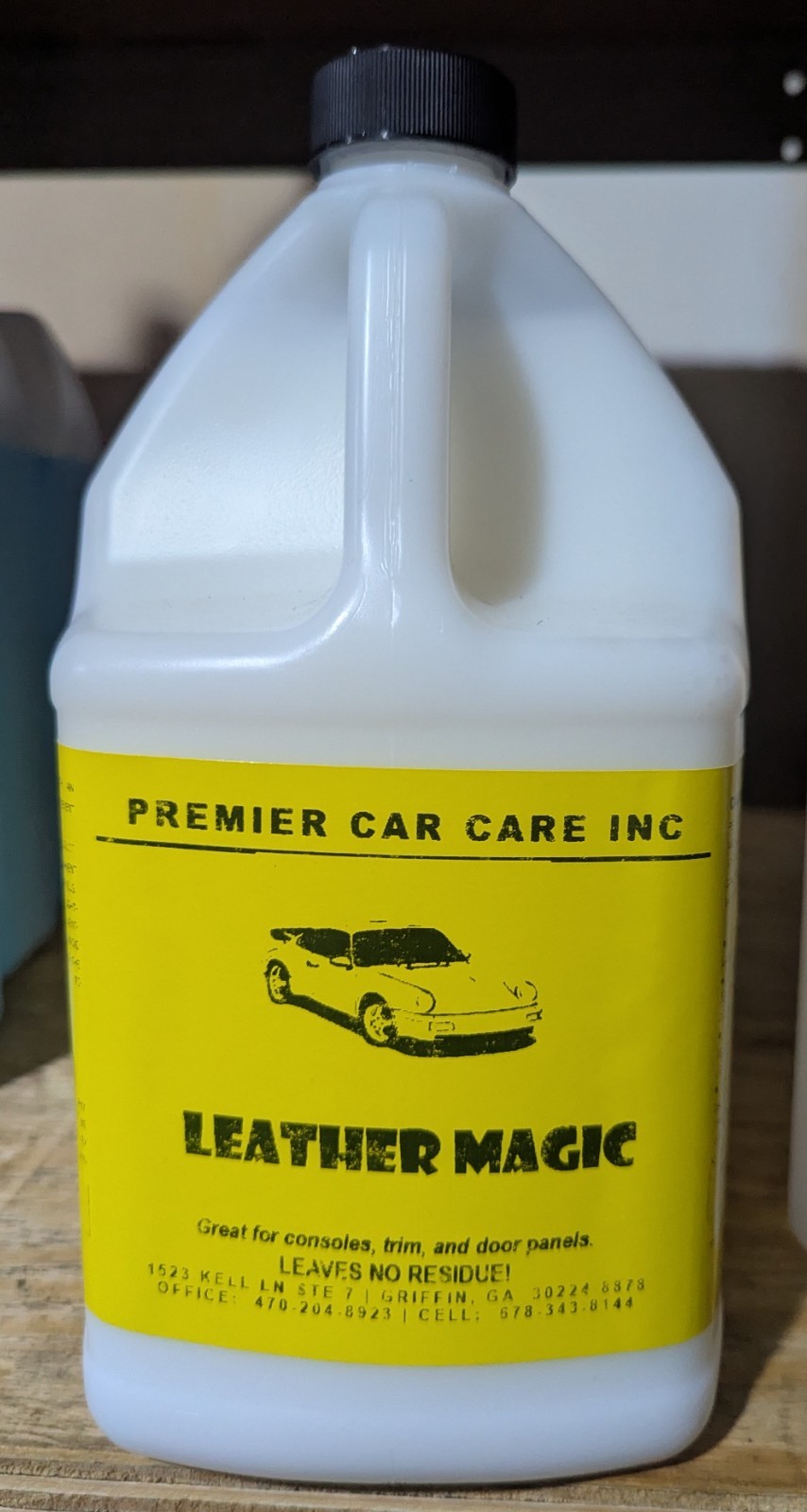 Premier Car Care Leather Magic Gallon Size