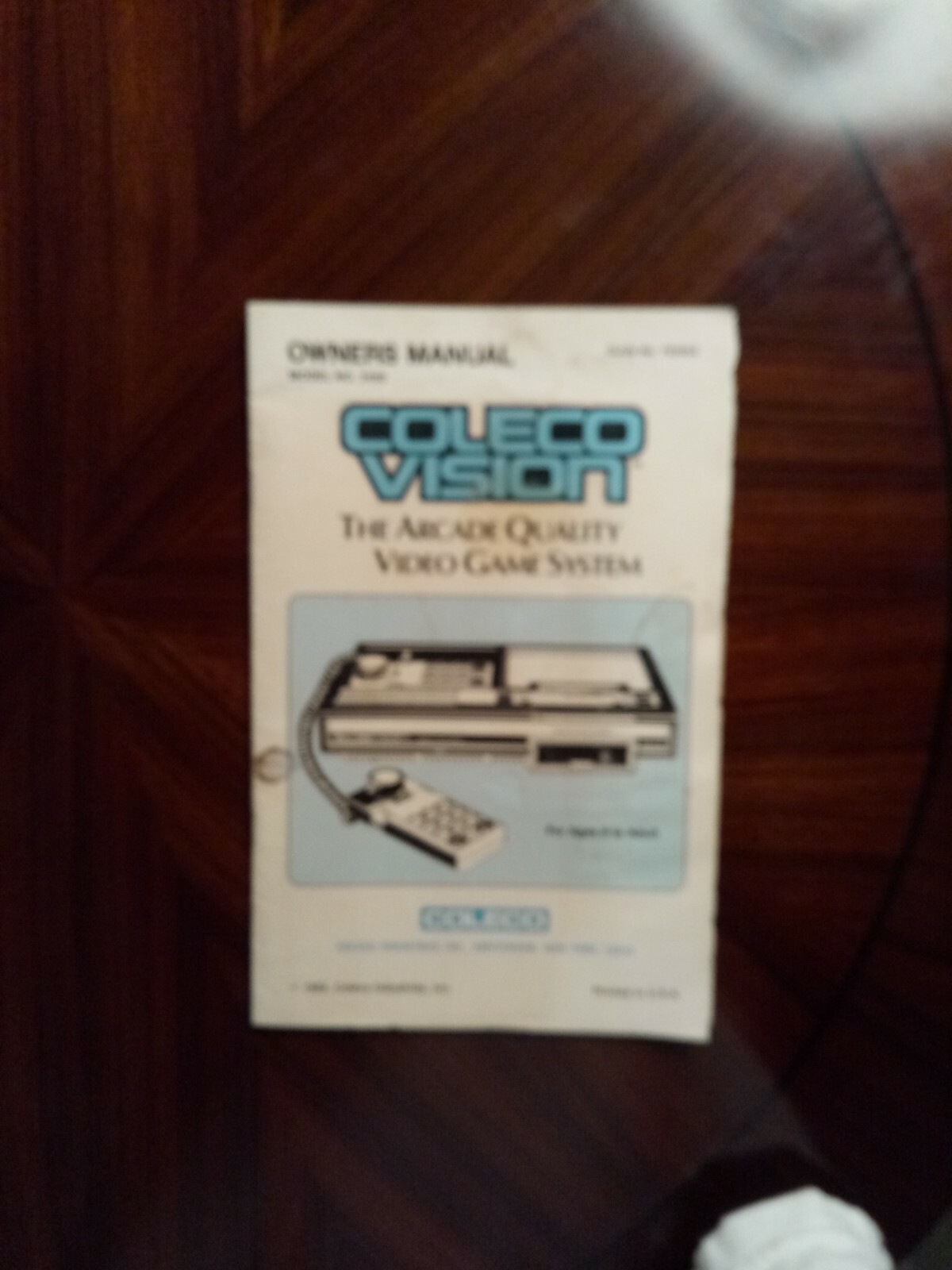 Vintage ColecoVision Owners Manual 1982 Guide No. 78200A