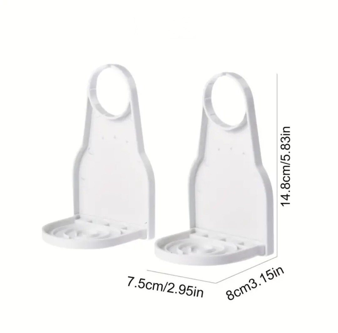 Liquid Laundry Detergent Cup Holder Pack of 2) Drip Catcher - Fits All / No Mess