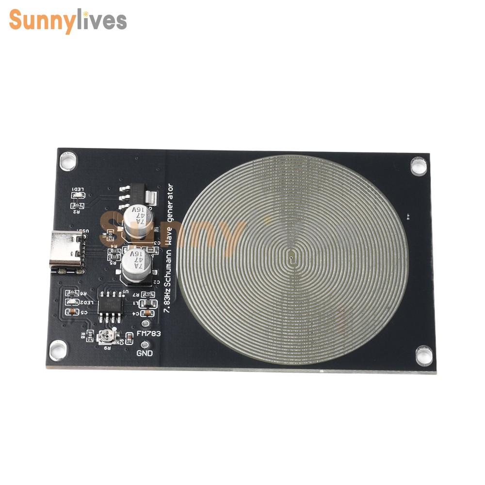 DC 5V 7.83Hz Schumann Wave Generator Ultra Low Frequency Pulse Generator Type-C