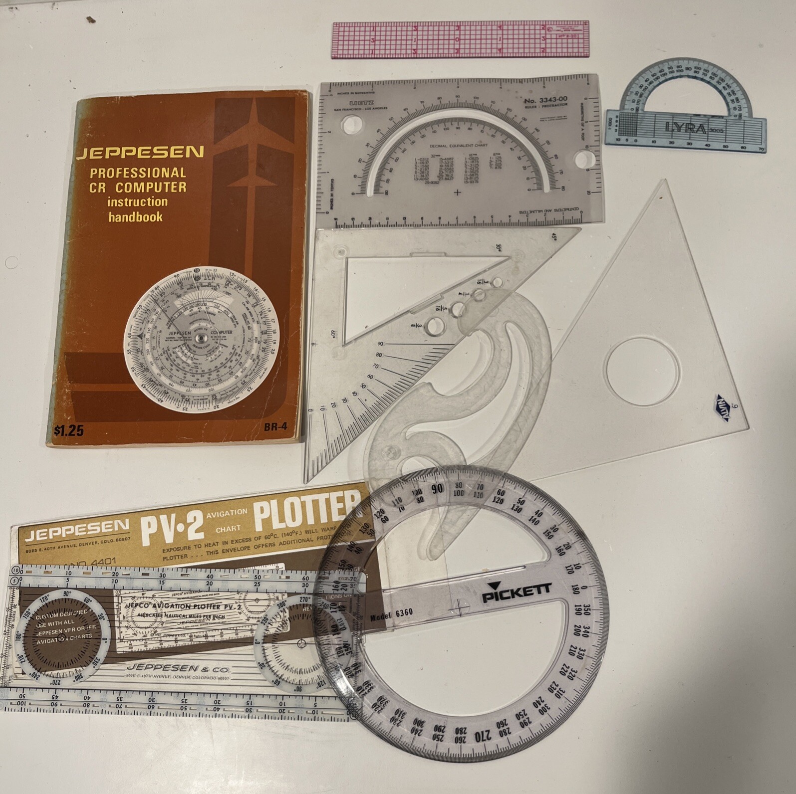 VINTAGE OF JEPPESEN Aviation  Mixed Lot