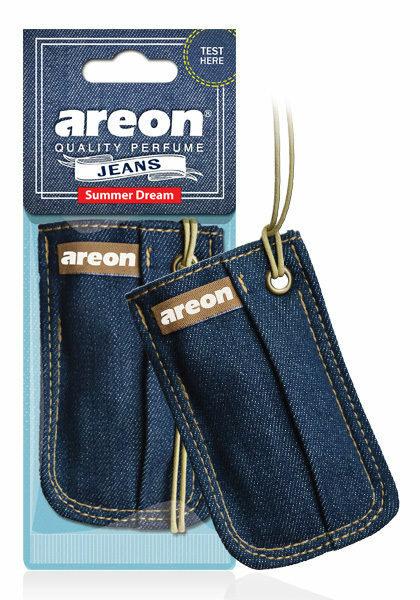 Areon Jeans Bag Car Air Freshener Quality Perfume, Summer Dream Scent