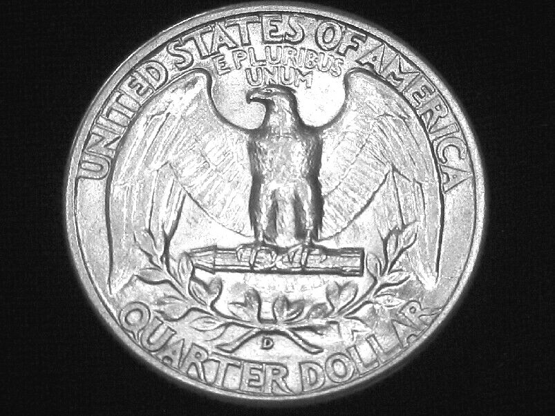 1941-D Washington Quarter --- Almost Uncirculated +++