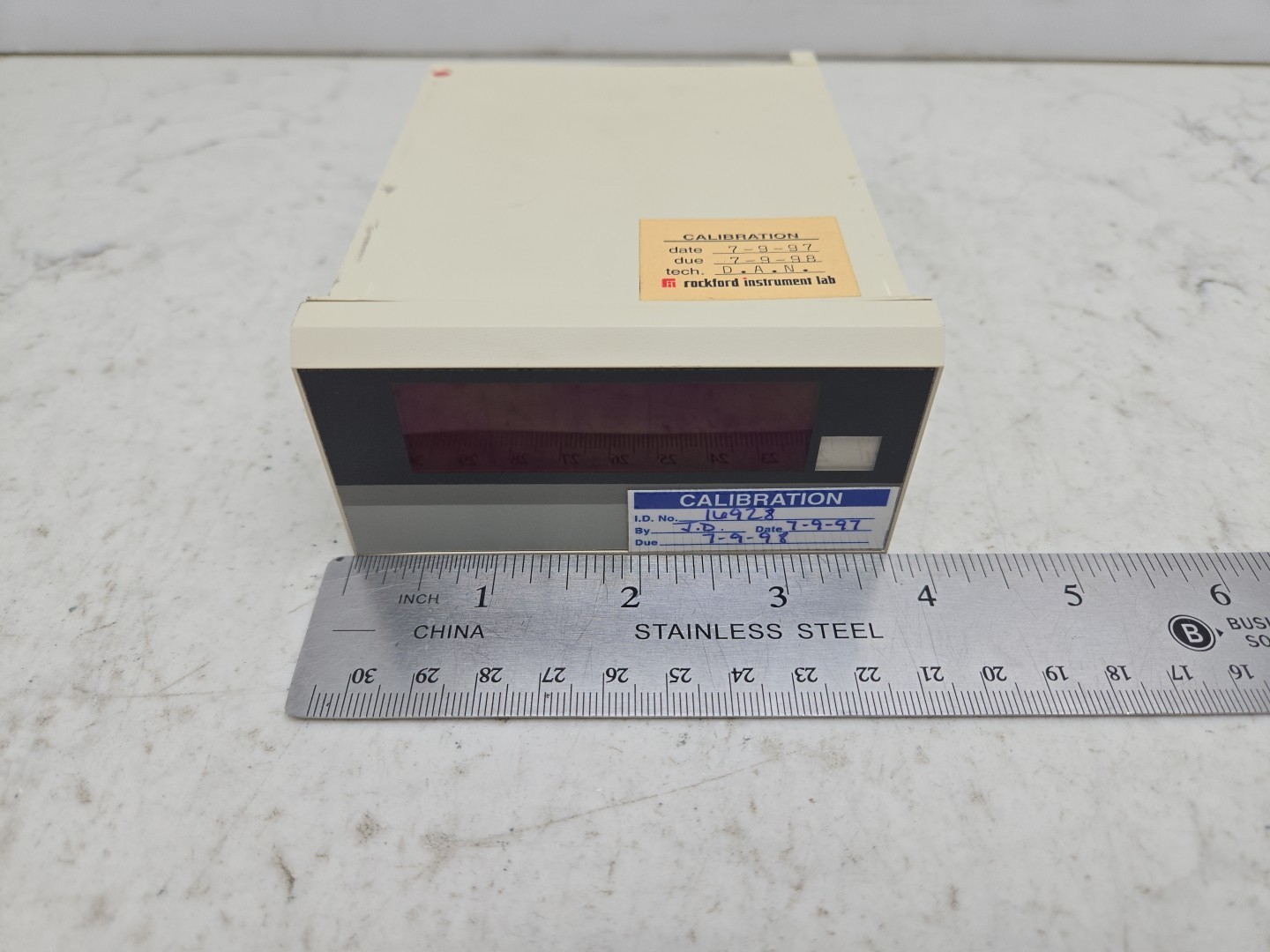 DigiTec D3314-03 Digital Panel Meter Used See Pictures For Details