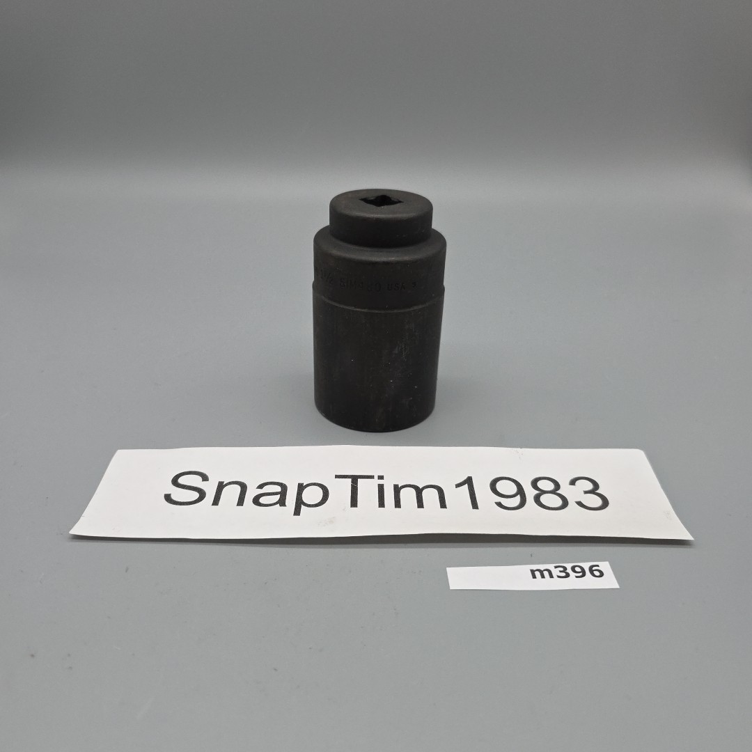 Snap-On Too Deep Impact Socket SIM480 1-1/2" SAE 6pt 1/2" Drive Flank Drive USA