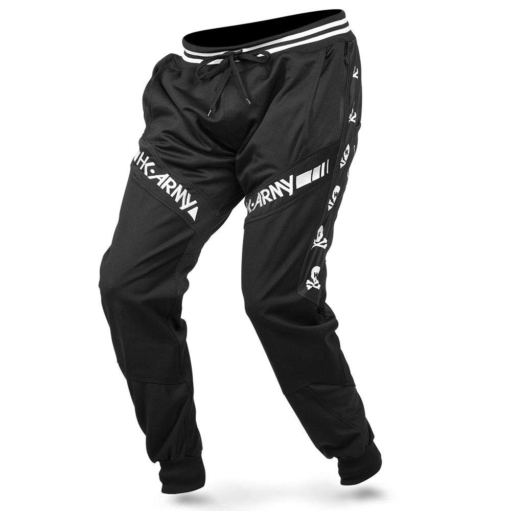 TRK Jogger Paintball Pants - Skulls Black