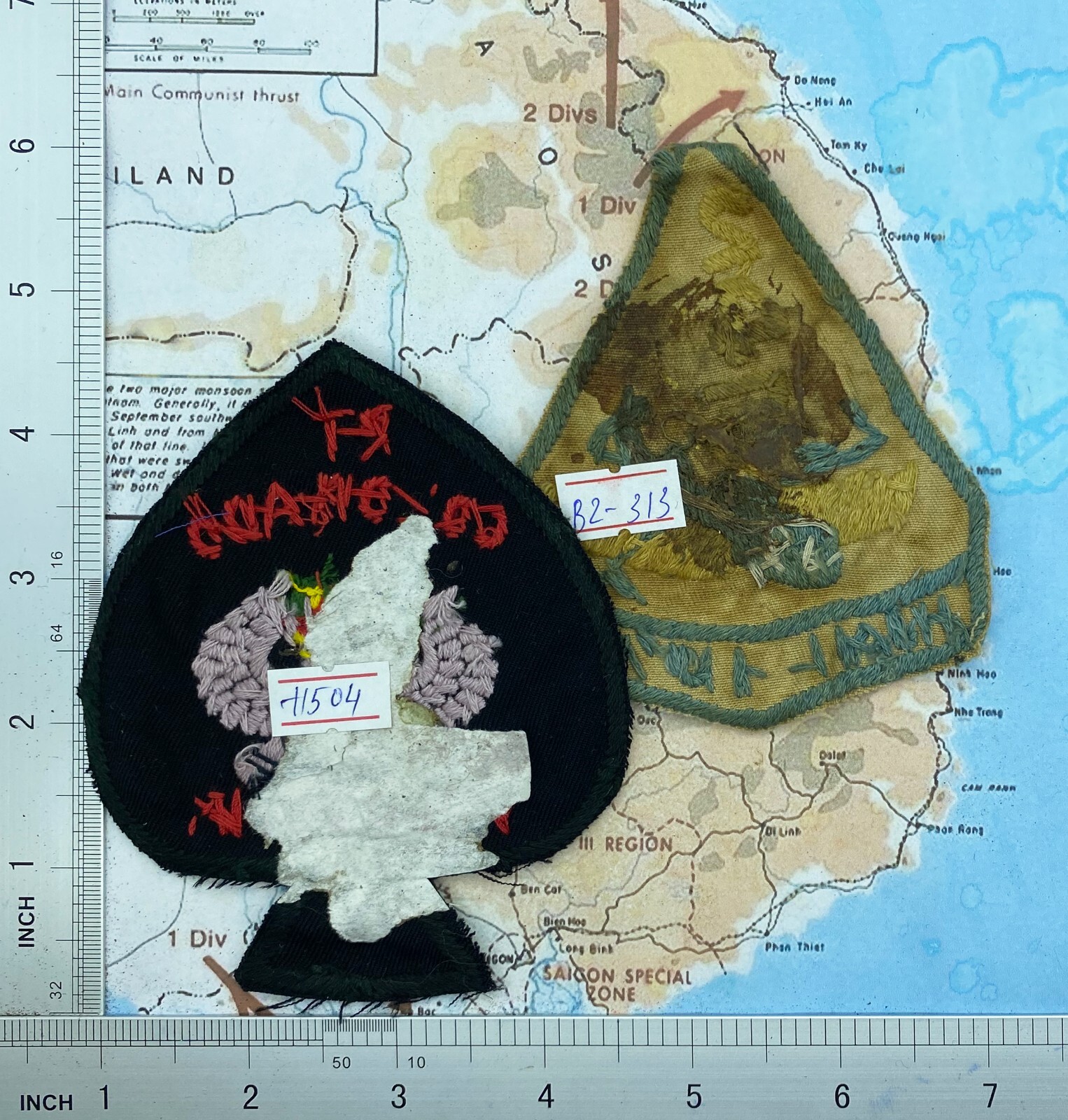 1 Patch plus 1 , RT COLORADO , AIRBORNE , USSF TRAINNING patch , hand sewn , B34