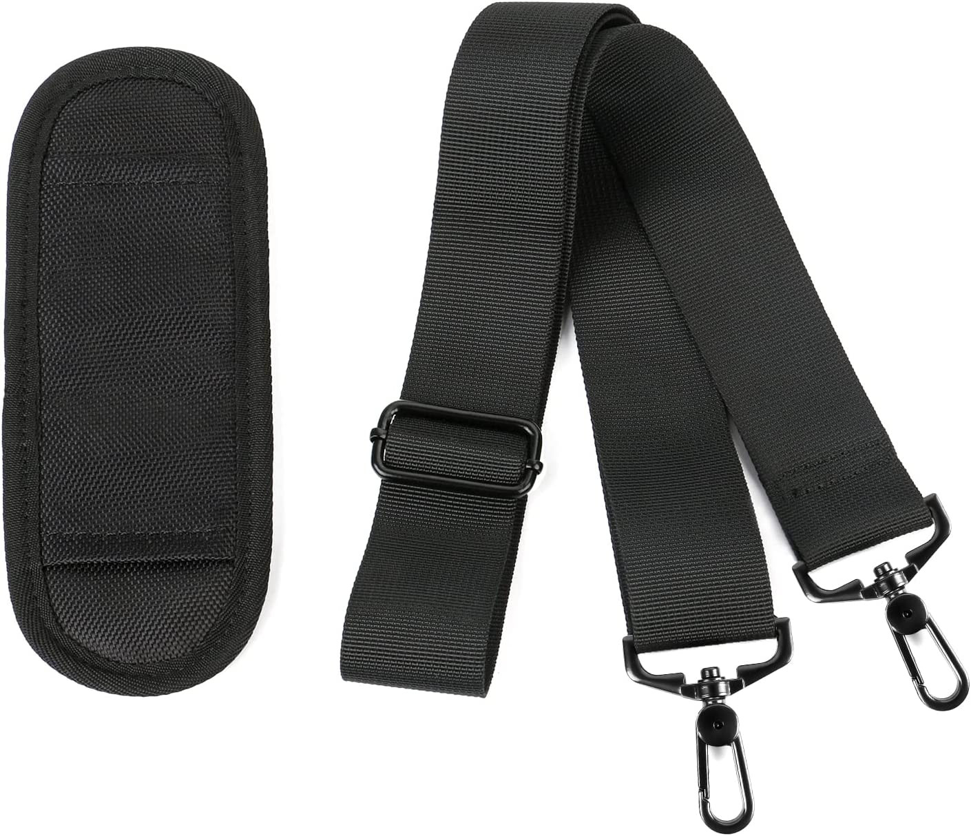 Shoulder Strap, 52" Universal Adjustable Padded Laptop Shoulder Strap Replacemen