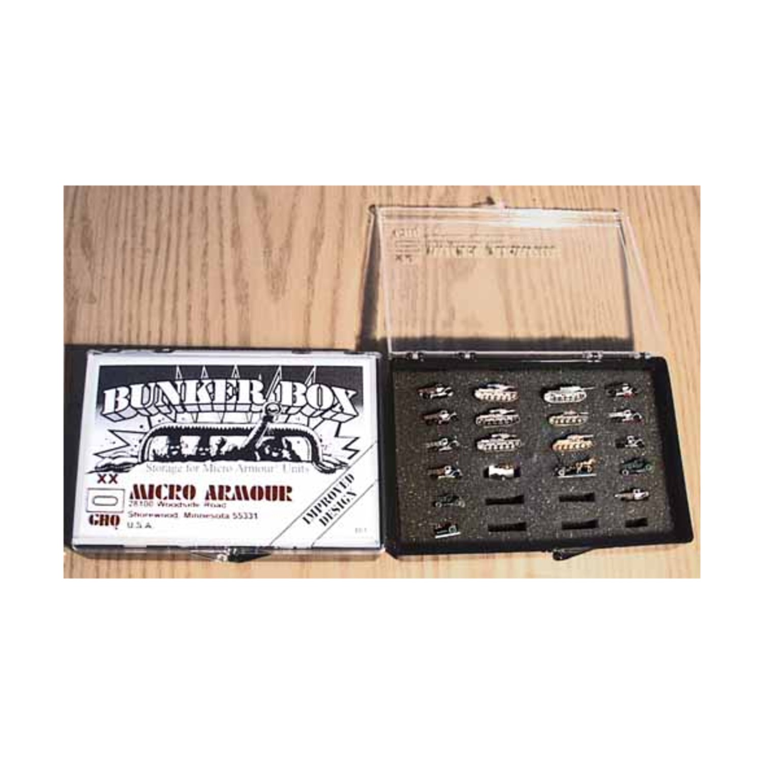 GHQ Historical Mini Rules Bunker Box New